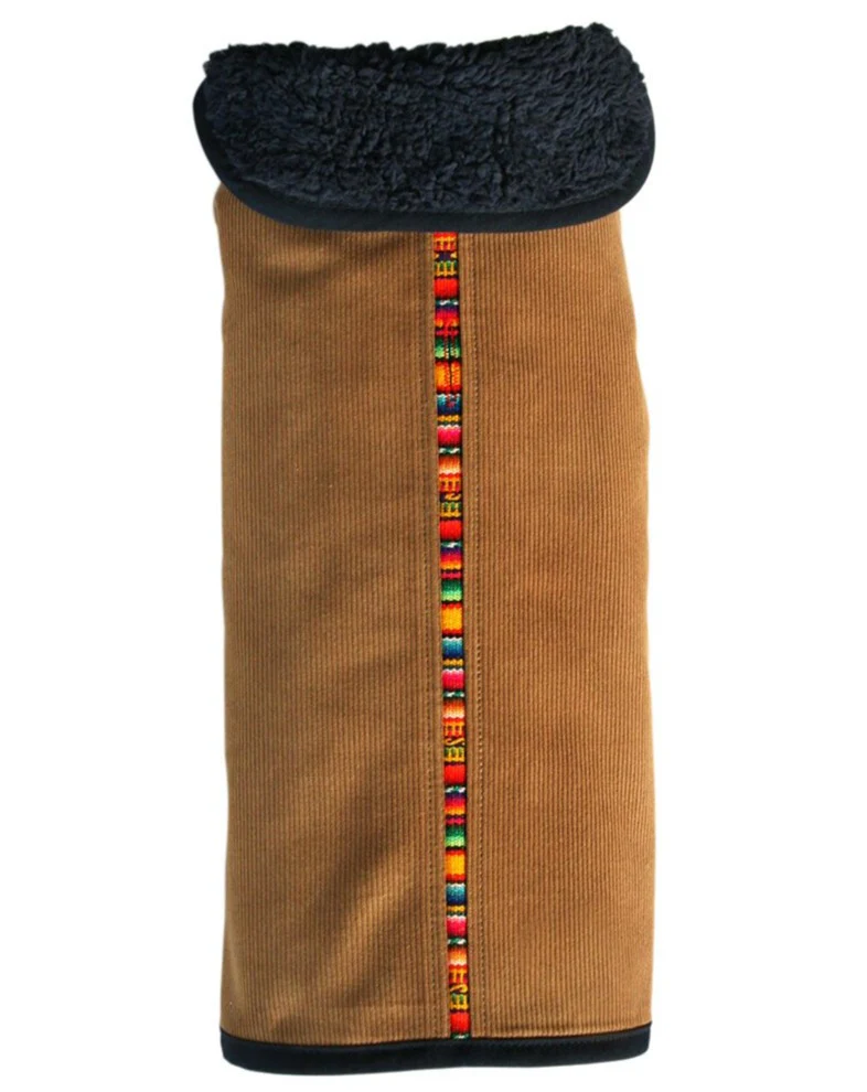 Inca Trail Corduroy + Fleece Cozy Dog Jacket (FINAL SALE) - Image 4