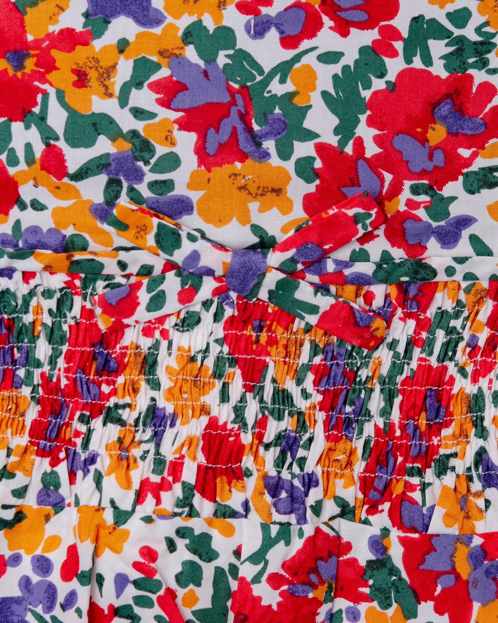 Ruched Floral Print Dog Dress (CLEARANCE) - Image 2