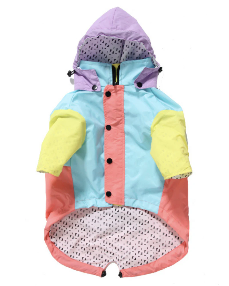 Pastel Water Resistant Dog Raincoat (FINAL SALE) - Image 4