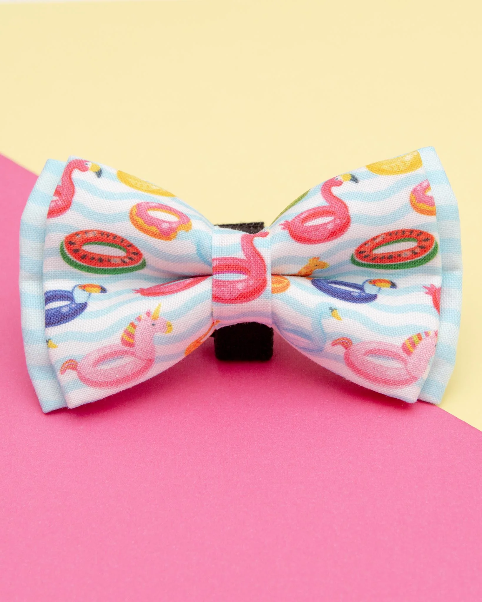Summer Floats Dog Bow-Tie<br>(Made in the USA) (FINAL SALE) - Image 2