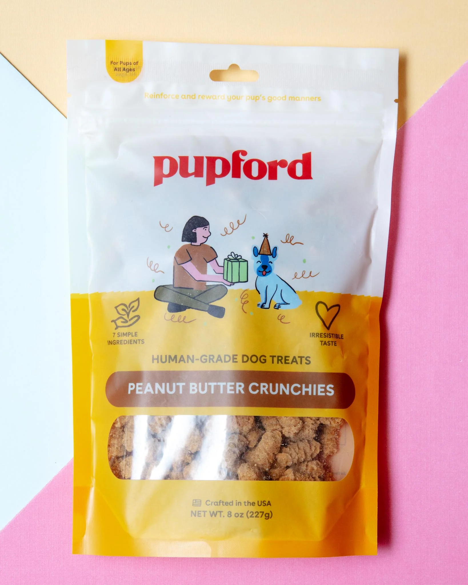 Peanut Butter Crunchies Dog Treats