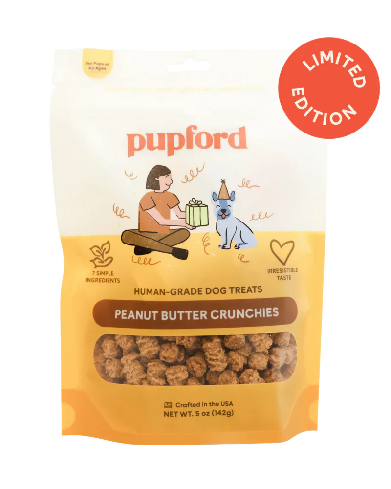 Peanut Butter Crunchies Dog Treats - Image 2