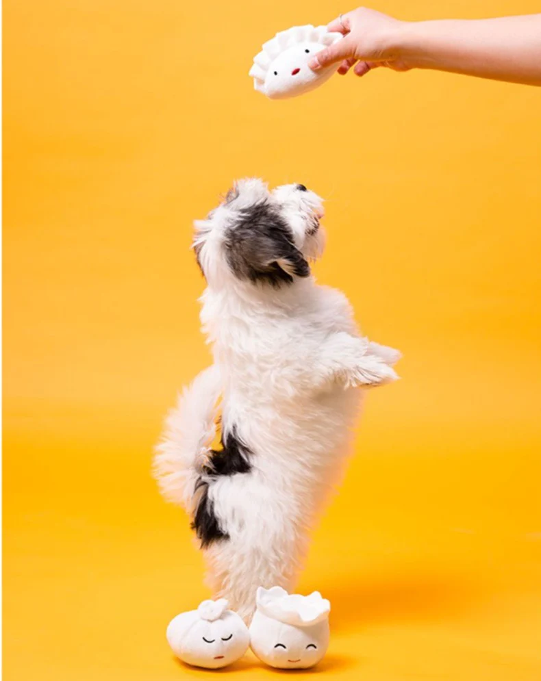 Dim Sum Dumplings Dog Toy Set (FINAL SALE)