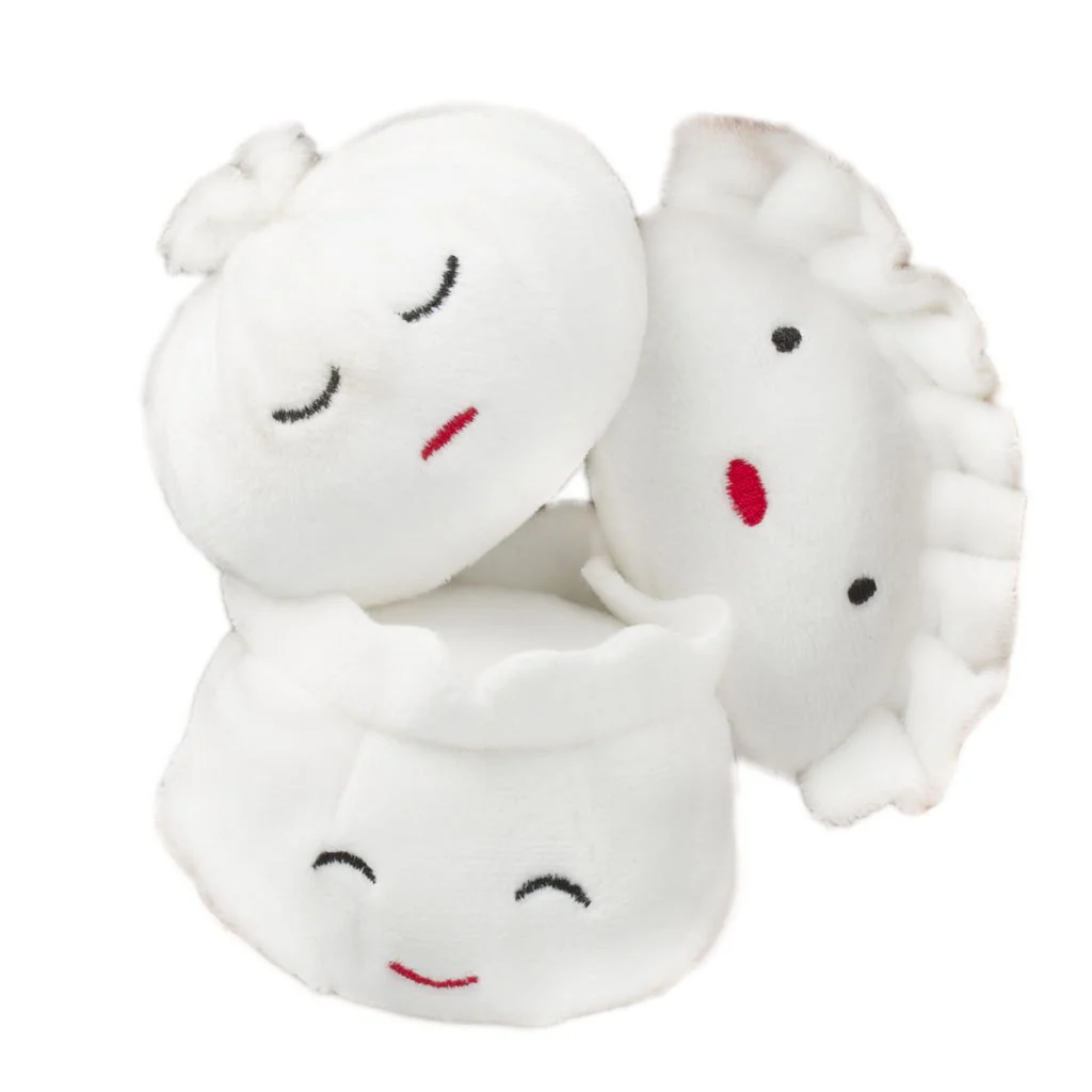 Dim Sum Dumplings Dog Toy Set (FINAL SALE) - Image 2