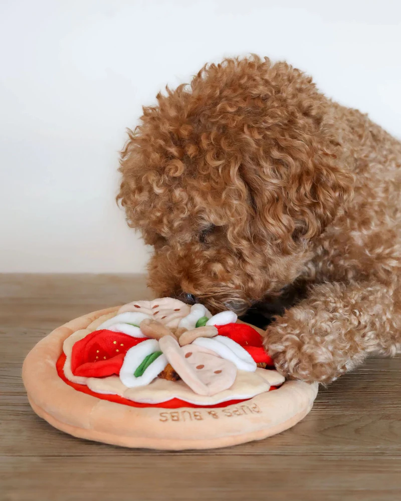 Pepperoni Pizza Nosework Dog Toy - Image 2