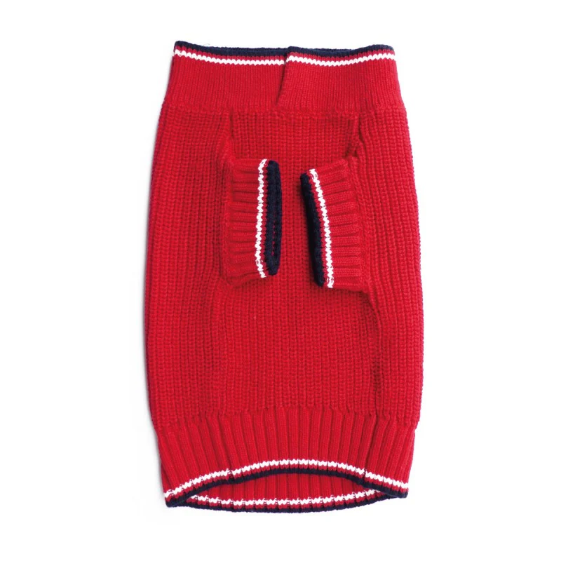 PERIGOT | Pullover Sweater in Red - Image 2