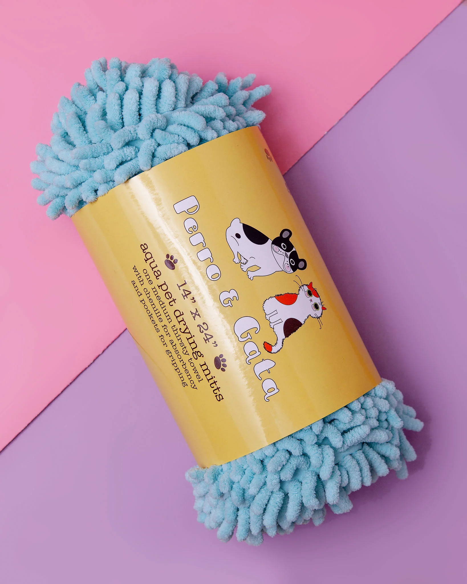 Chenille Shag Pet Drying Mitt << CLEARANCE >>