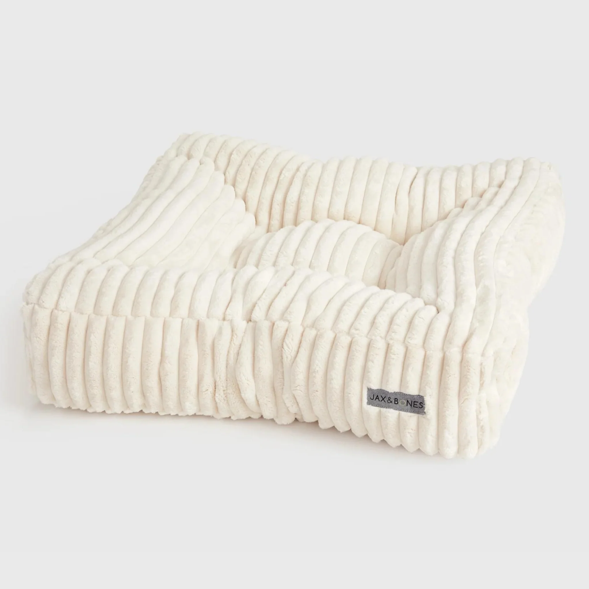 Pillow Top Dog Bed in Luna Ivory (Direct Ship)<br>(Made in the USA) - Image 3