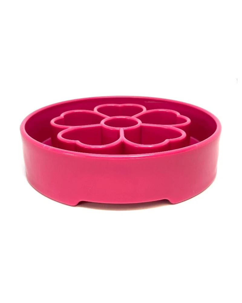 Pink Flower Slow Feeder for Dogs (Made in the USA) - Image 7