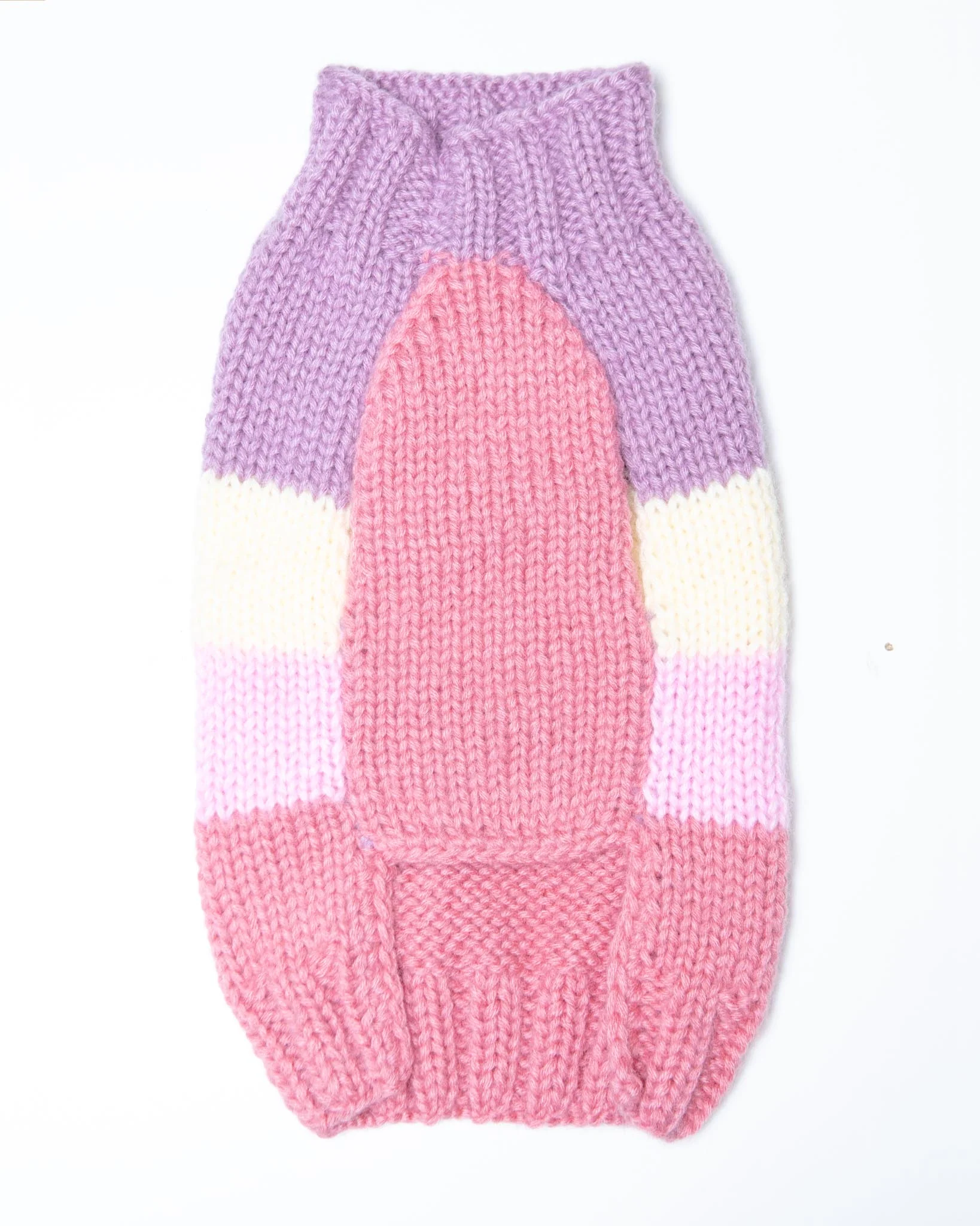 Tutti Fruity Fruits Handknit Dog Sweater - Image 2