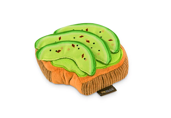 Avo-Doggo Toast Squeaker Plush Dog Toy - Image 6