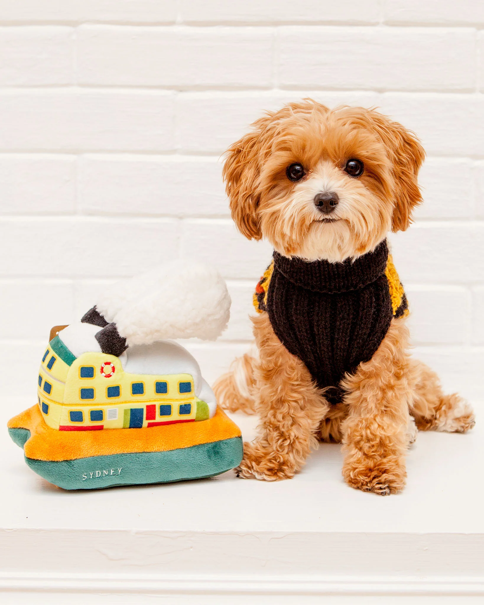 Sydney Ferry Plush Dog Toy