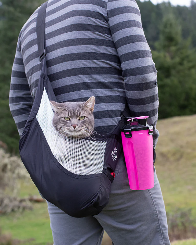 Ultralight Packable Pet Carrier in Black - Image 6