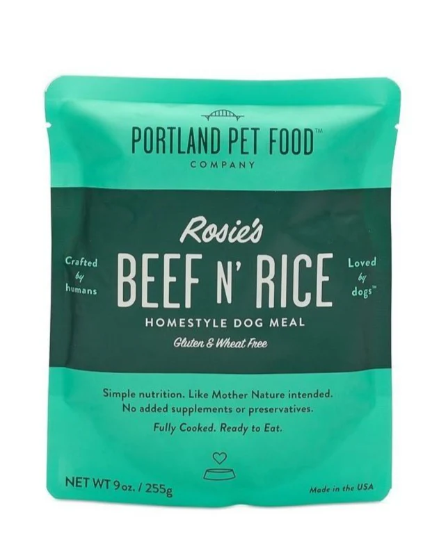 Rosie's Beef N' Rice Meal Pouch for Dogs (Made in the USA) - Image 3