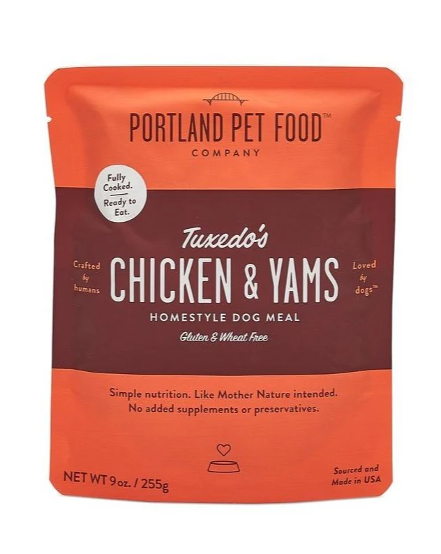Tuxedo's Chicken & Yams Meal Pouch for Dogs (Made in the USA) - Image 3
