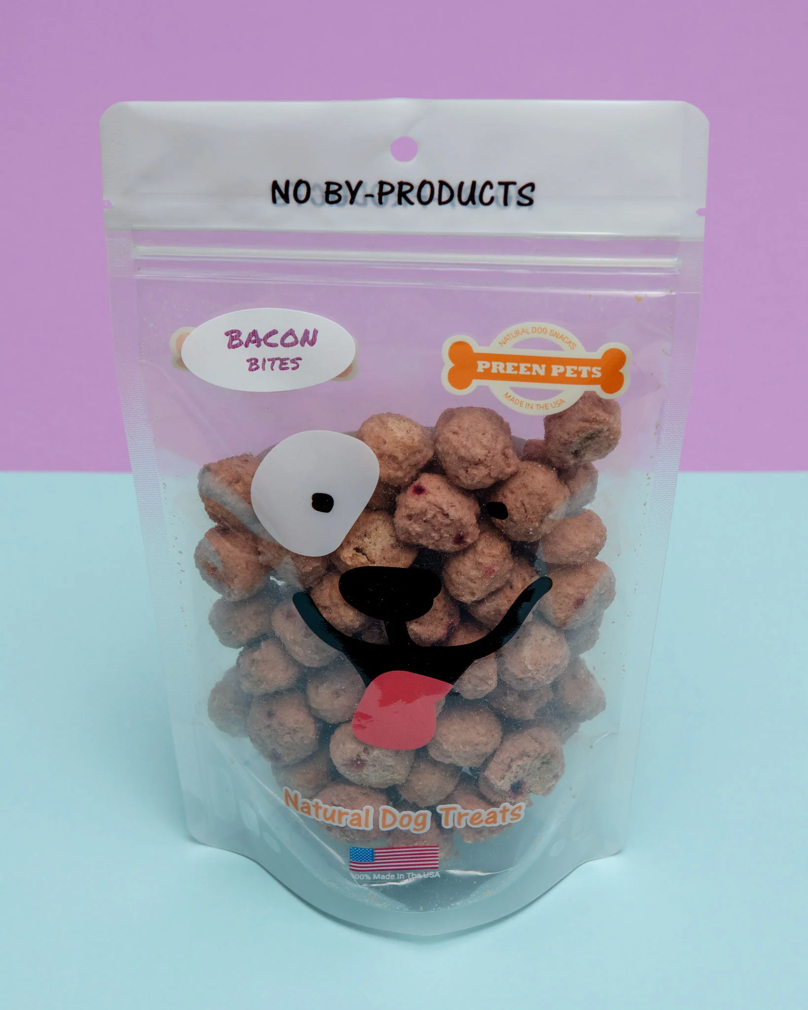 Bacon Bites Dog Treats (Made in the USA) - Image 2