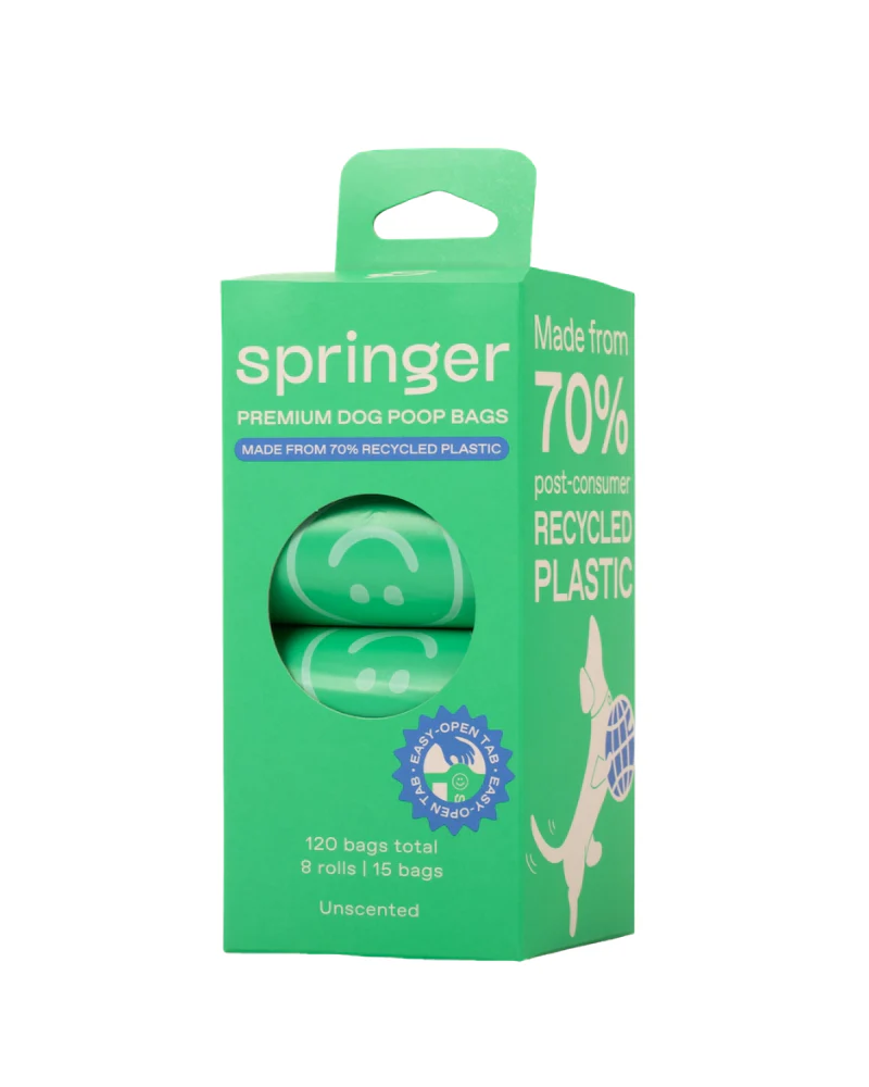 Premium Dog Poop Waste Bags (120 Bags | 8 Rolls)