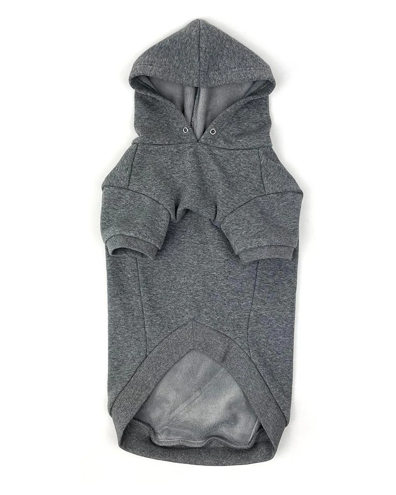 Pullover Dog Hoodie in Grey (FINAL SALE) - Image 5