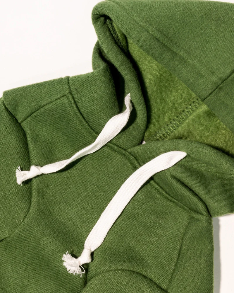 Pullover Dog Hoodie in Green - Image 6