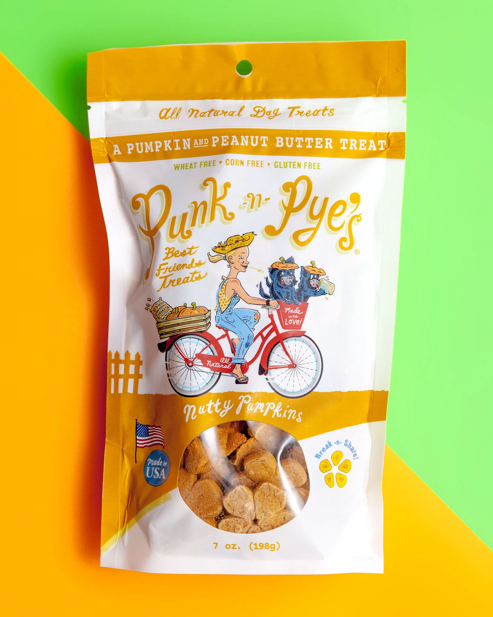 Nutty Pumpkin Dog Treats