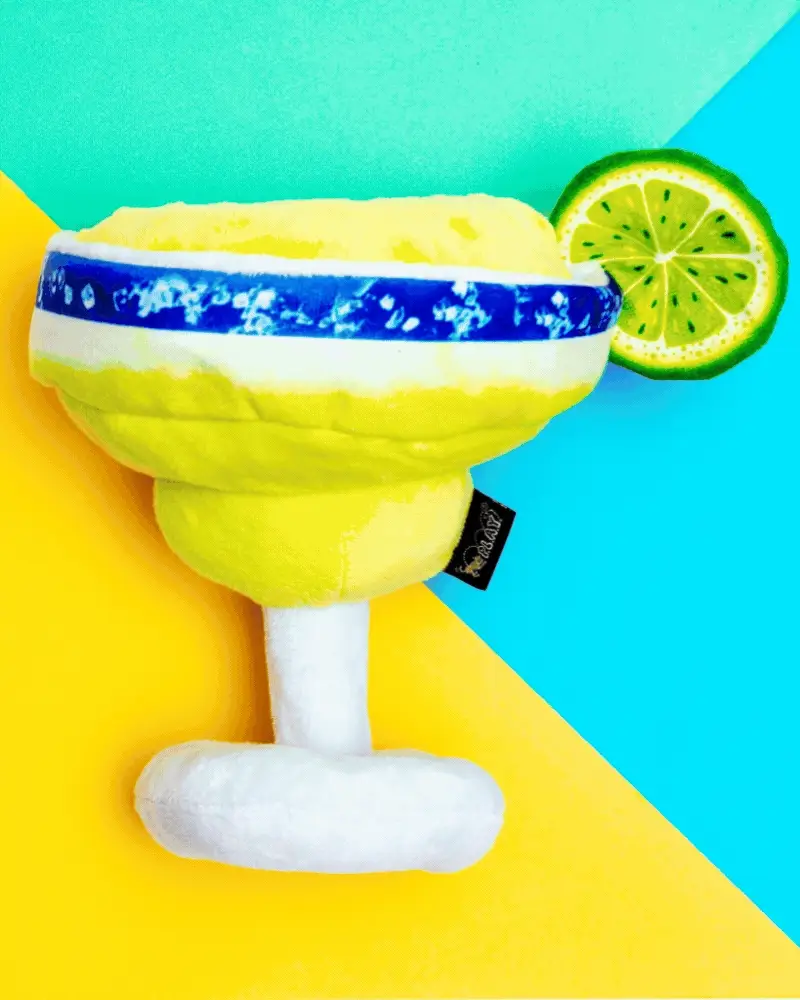 Pup-arita Margarita Squeaky Plush Dog Toy (FINAL SALE) - Image 3