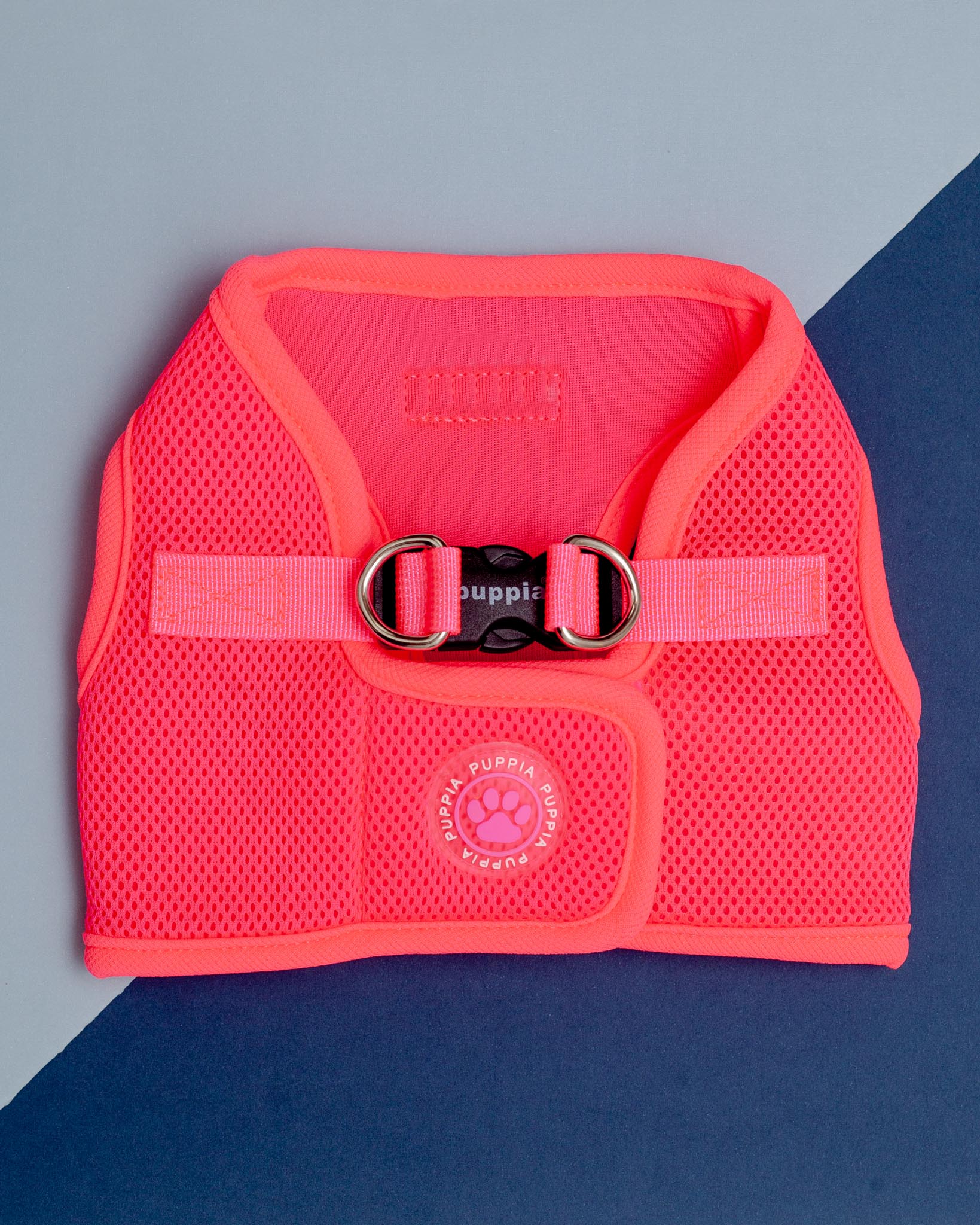 Soft Vest Dog Harness in Neon Pink