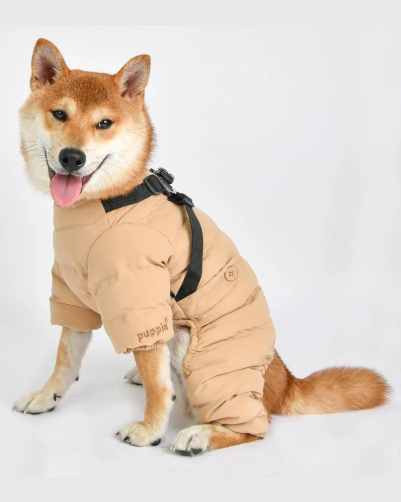Ultralight Soft Dog Puffer Onesie with Harness (FINAL SALE)