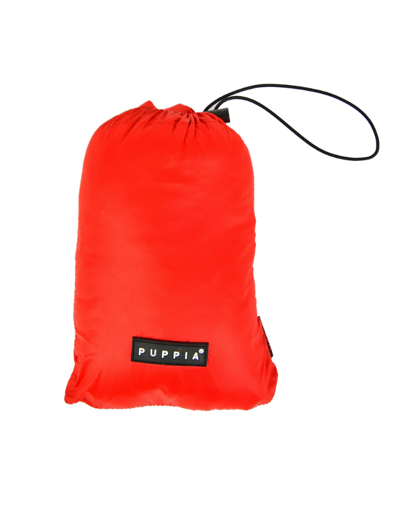 Ultra Light Winter Puffer Jumpsuit in Red - Image 6