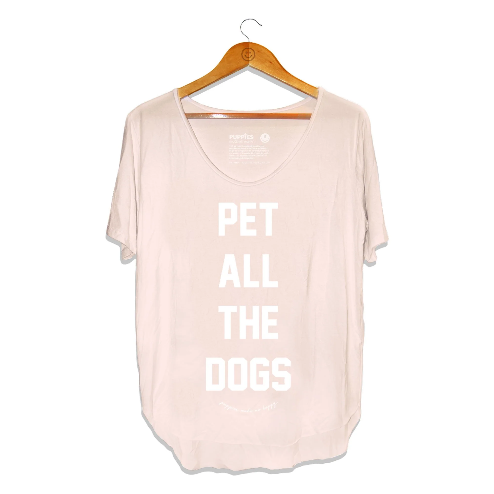 PUPPIES MAKE ME HAPPY | Pet All Dogs Weekend Tee