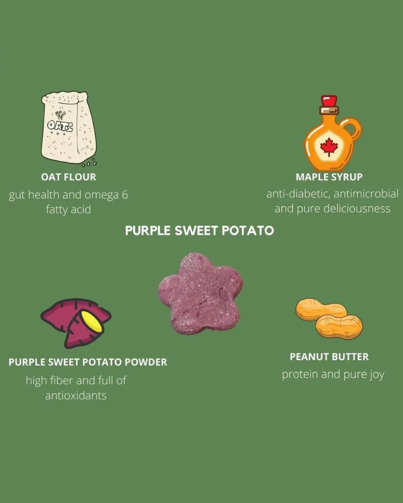 Purple Sweet Potato Dog Biscuit Treats - Image 5