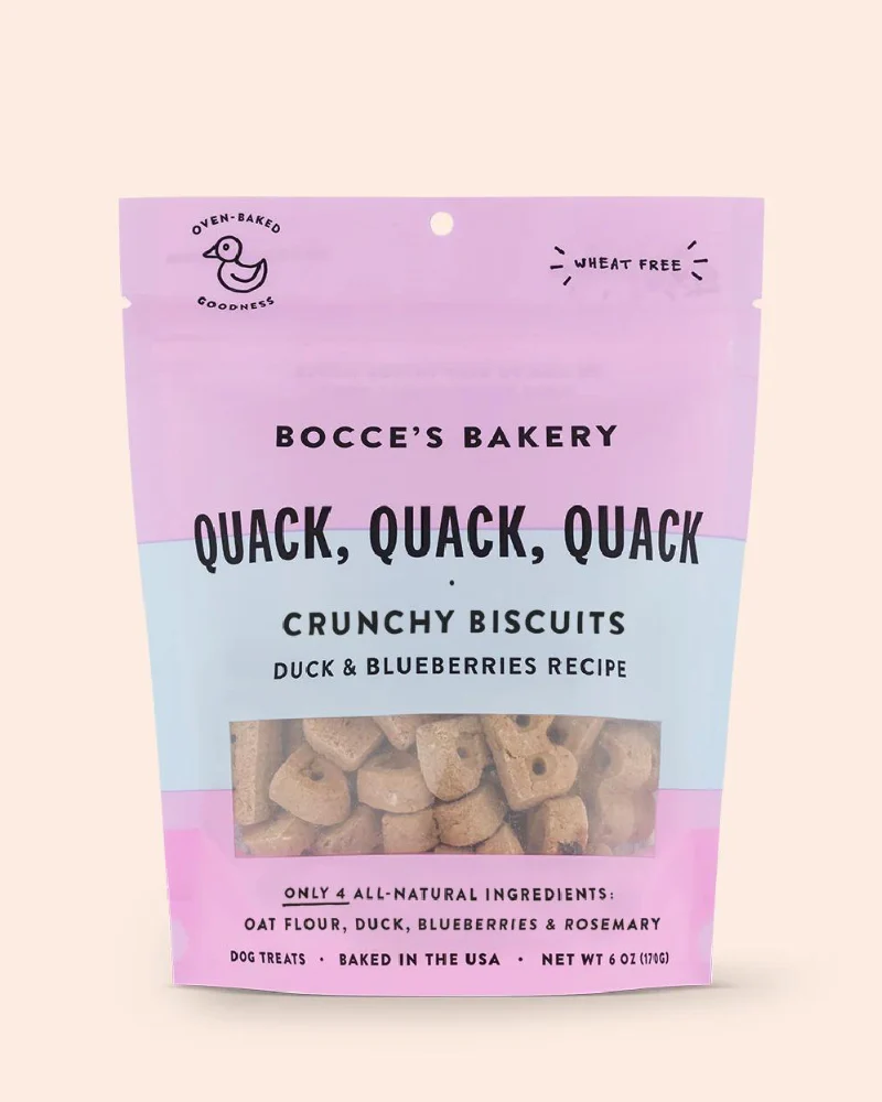 Quack Quack Quack Crunchy Dog Biscuit Treats