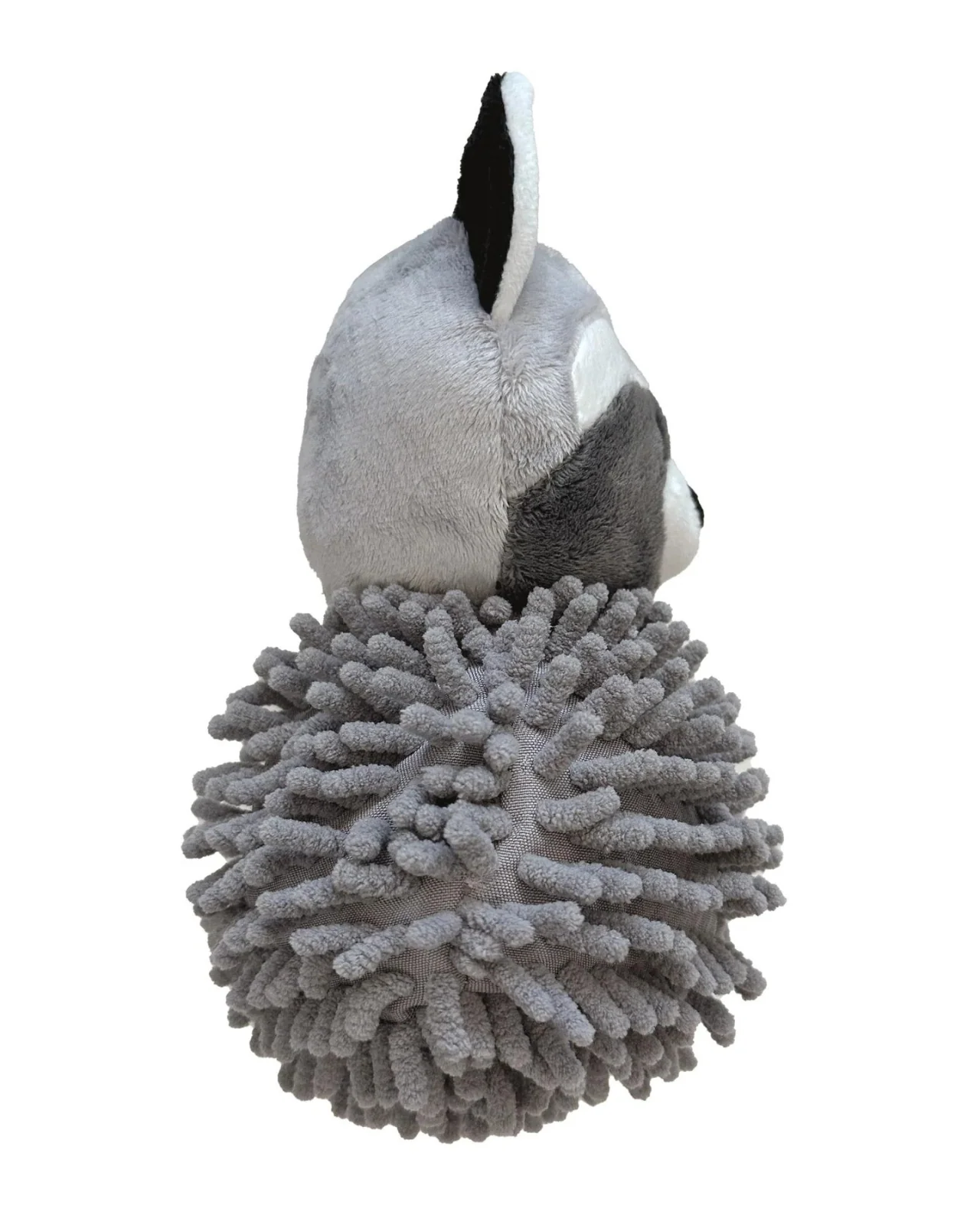 Raccoon Squeaky Spiker 2-in-1 Dog Toy - Image 4