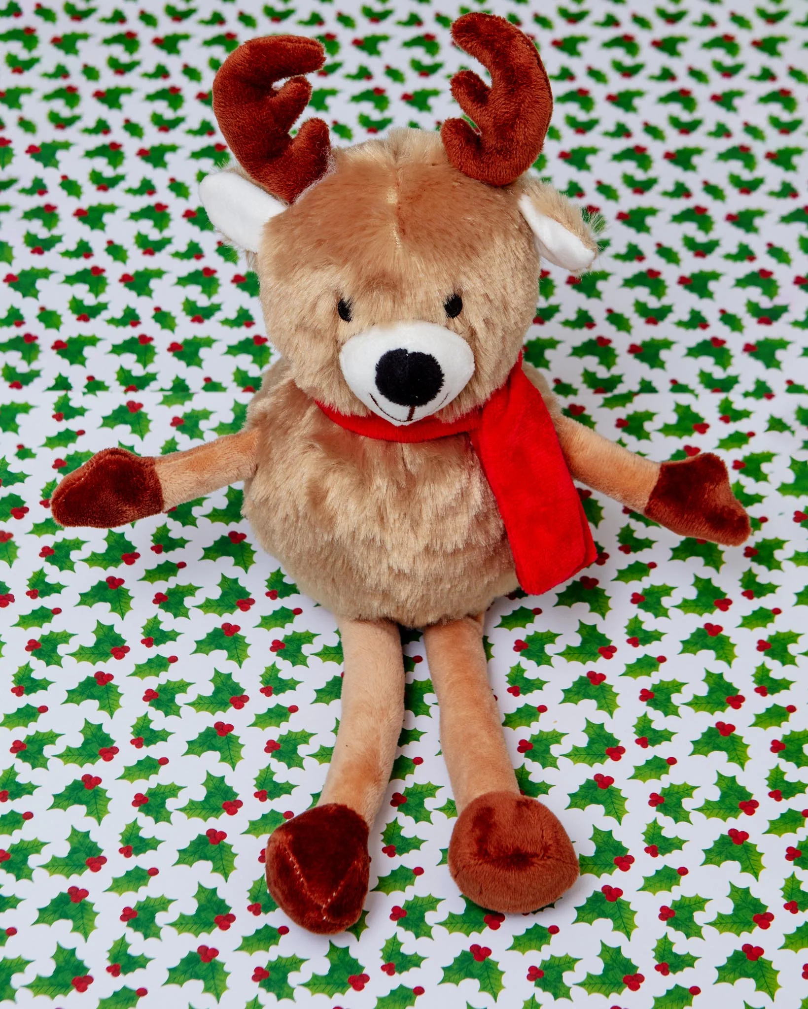 Randy the Reindeer Squeaky Plush Dog Toy