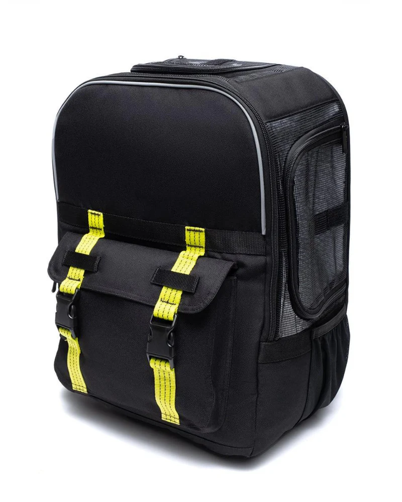 Ready-For-Adventure Pet Backpack in Black (Airline Compliant) - Image 6