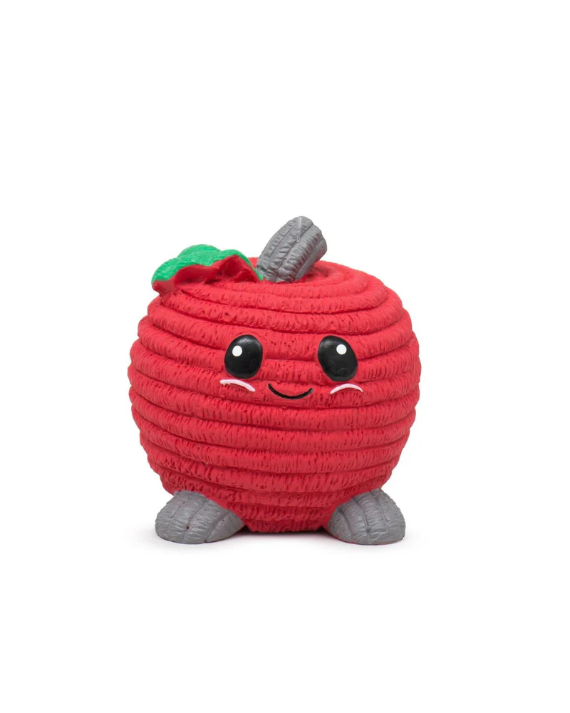 Red Apple Ruff-Tex Latex Dog Ball Toy - Image 7