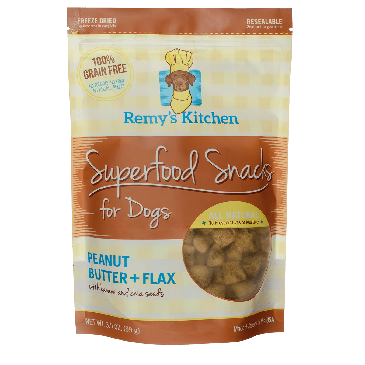 REMY'S KITCHEN | Superfood Snacks in Peanut Butter + Flax