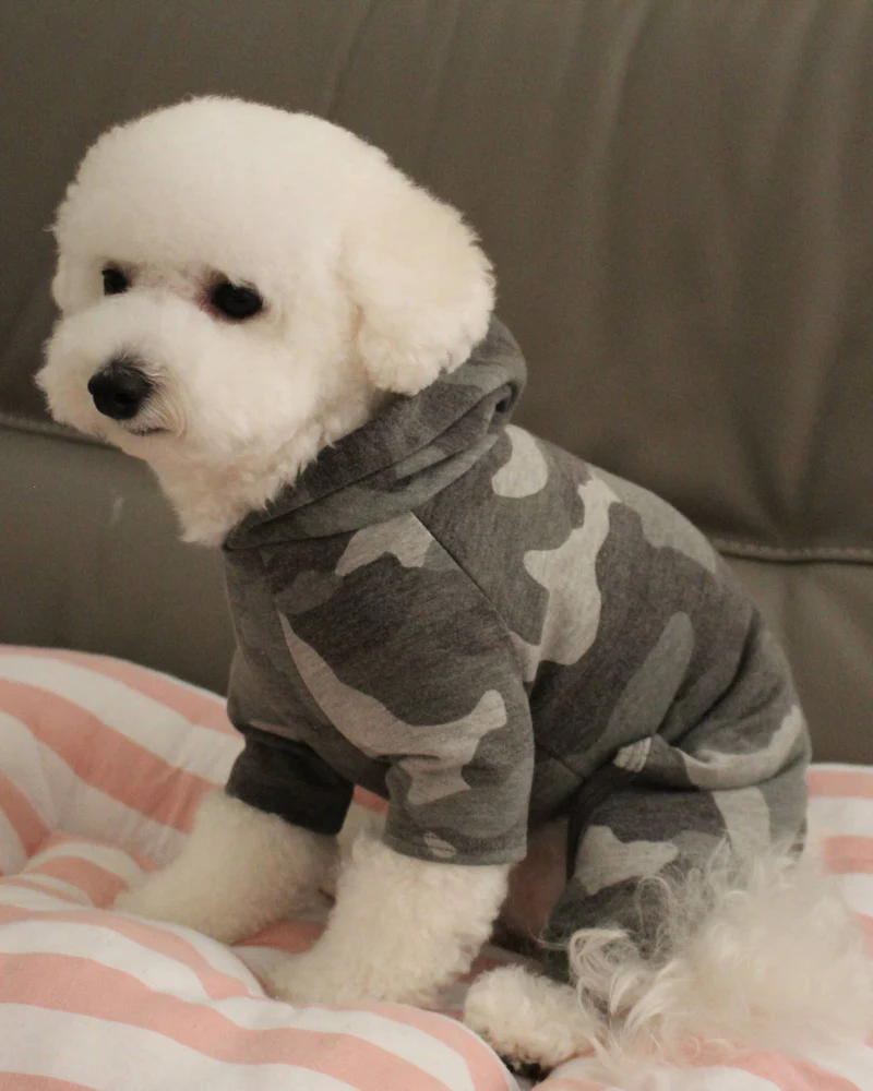 Hooded Camo Dog Onesie (Made in the USA) (FINAL SALE) - Image 5