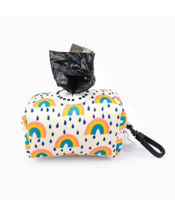 Rainbow Bright Poop Bag Pouch