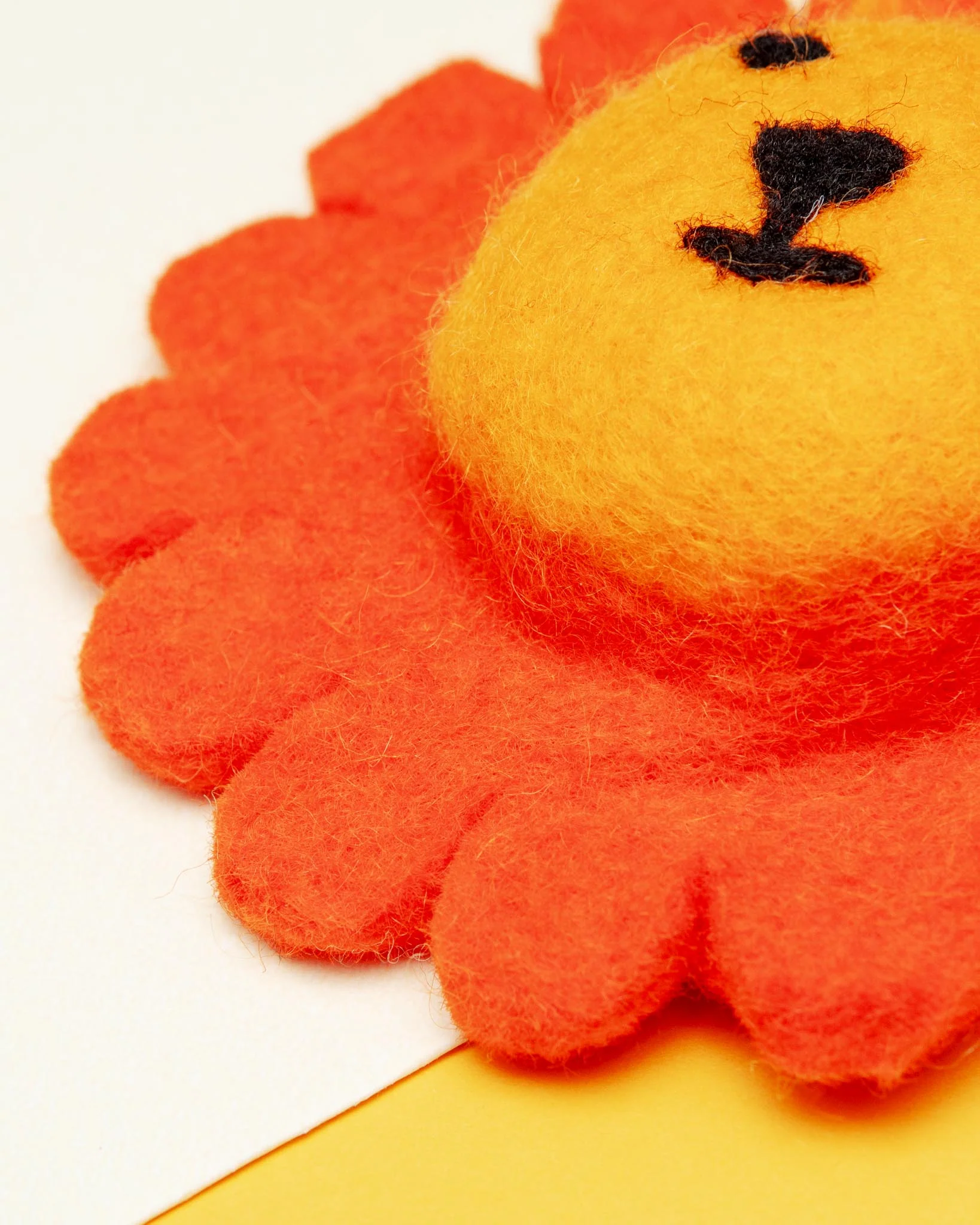 Ronnie the Lion Wool Pet Toy - Image 2