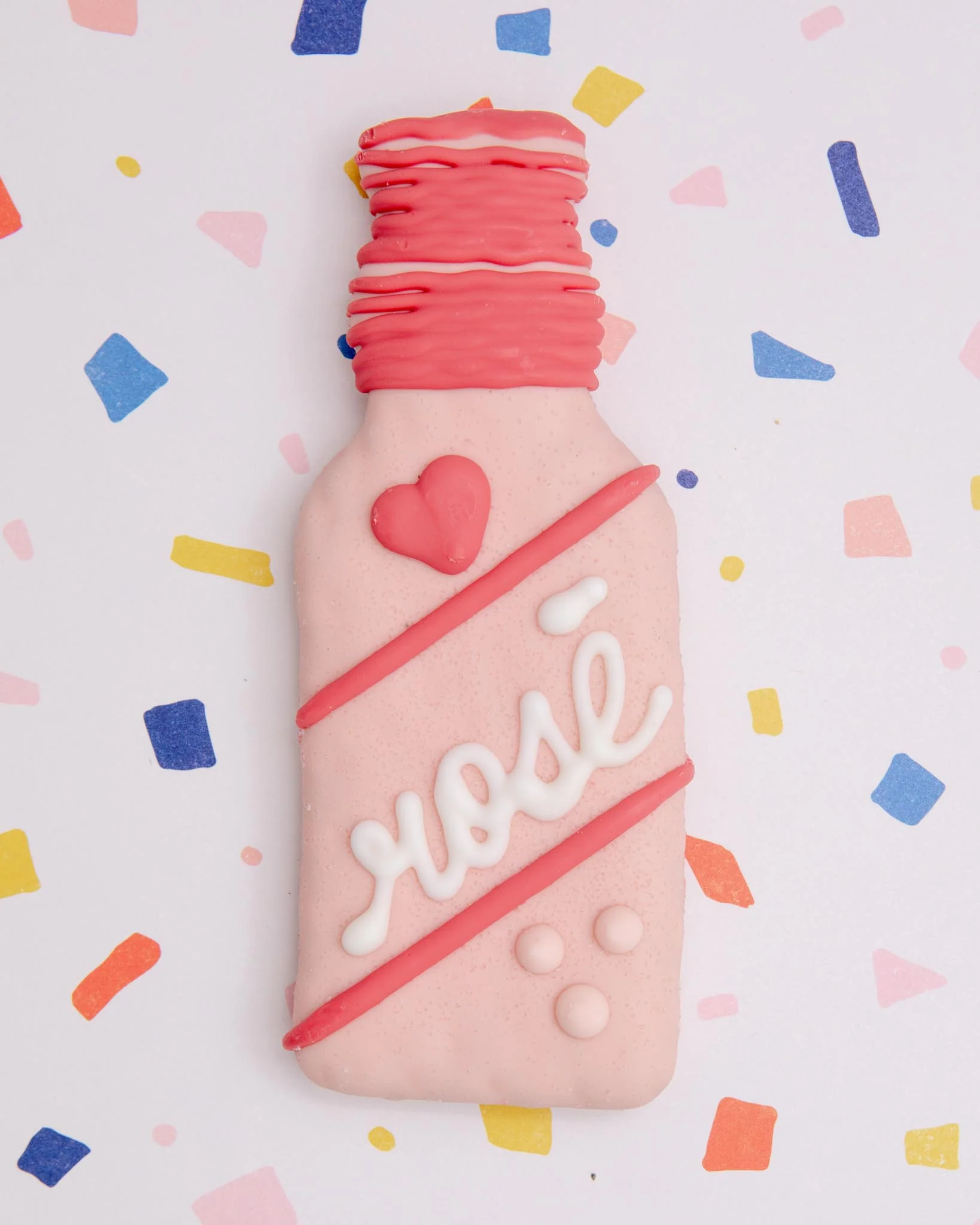 Rosè Baked Dog Cookie Treat