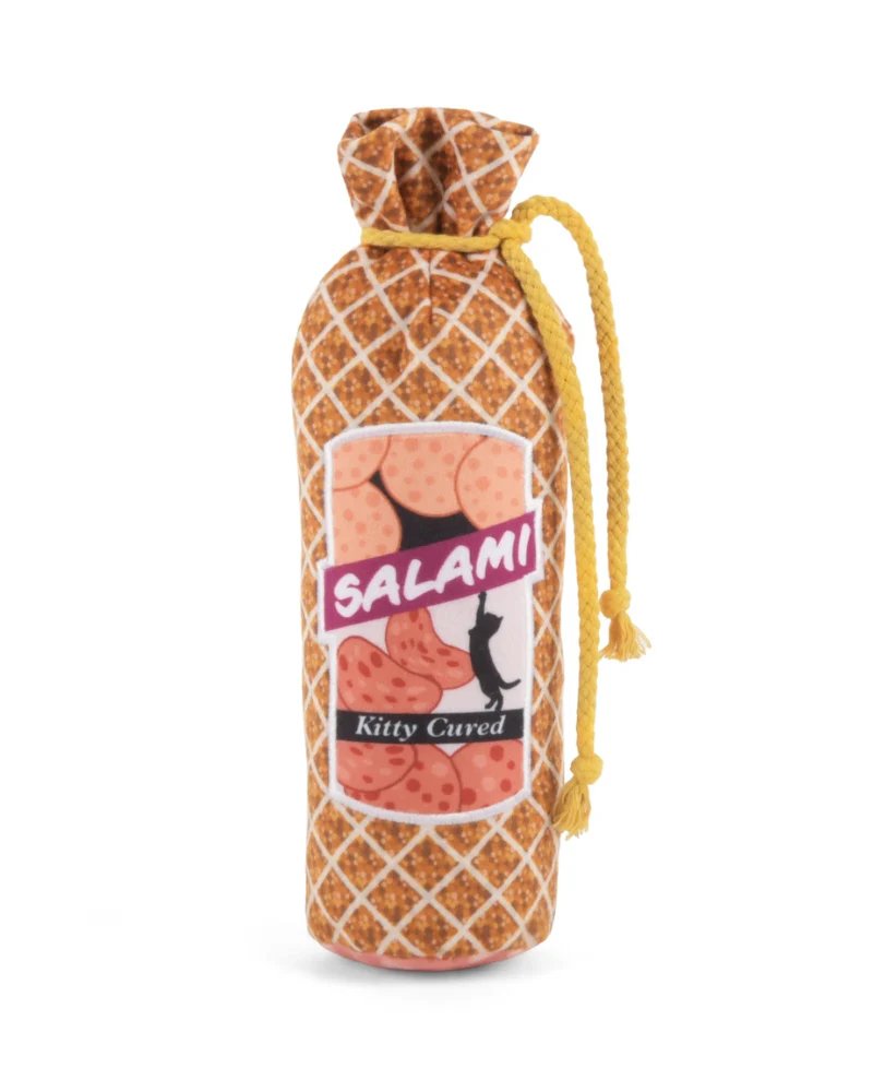 Salami Slammer Cat Kicker Toy