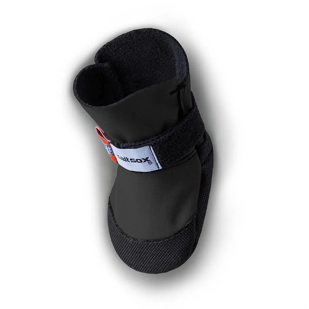 SaltSox Fleece-Lined Dog Booties in Icebreaker Grey - Image 6