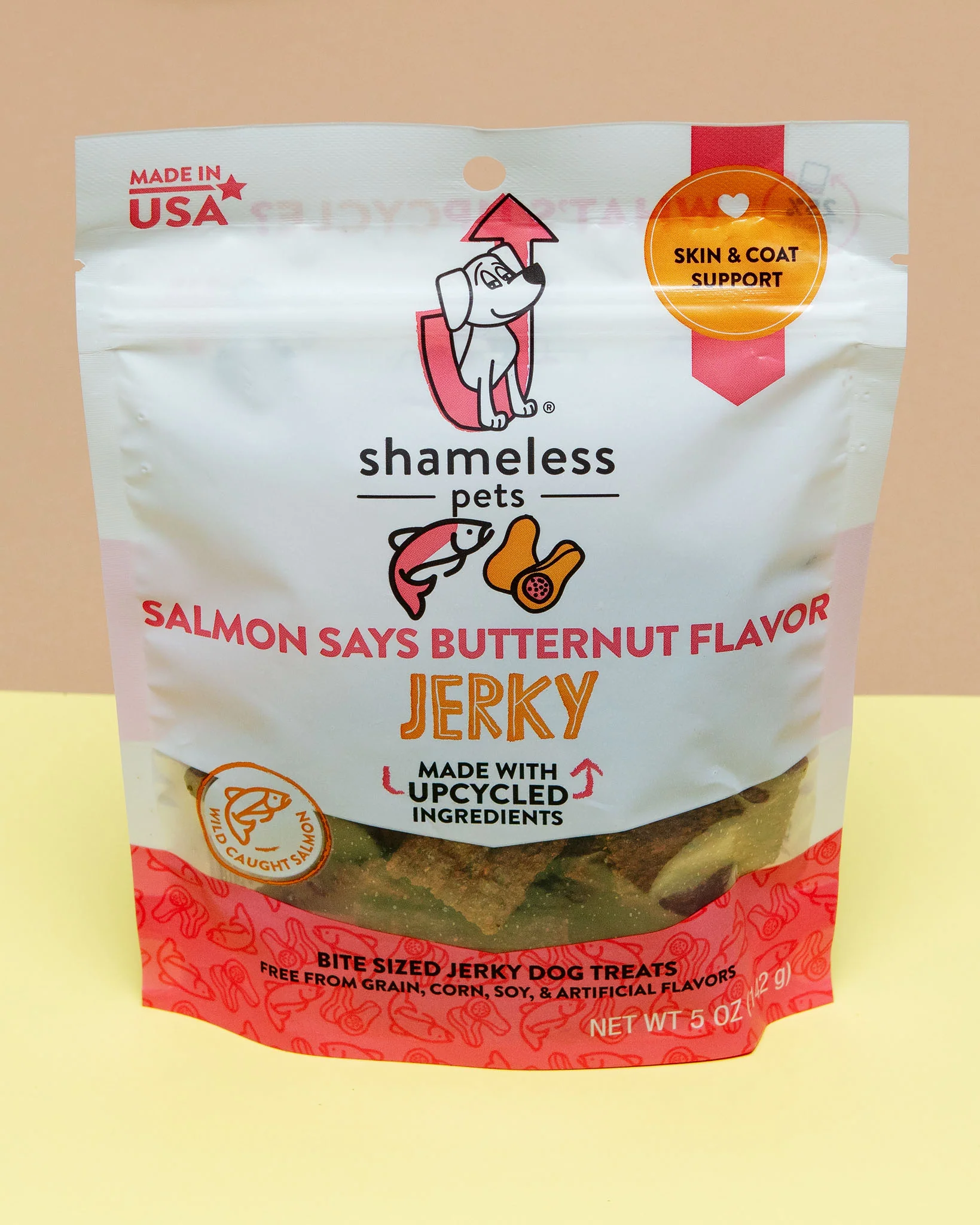 Salmon Says Butternut Jerky Dog Treats - Image 2