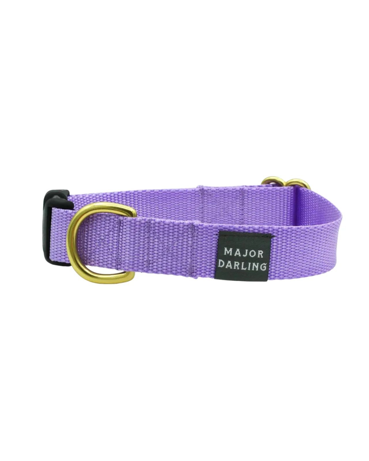 Side-Release Buckle Dog Collar in Lilac (Made in the USA) (FINAL SALE)