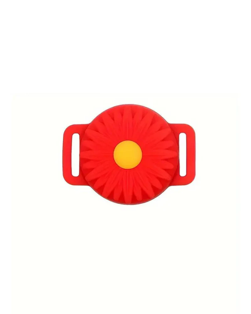 Silicone Flower AirTag Holder for Dog Collar (Zinia or Sunflower) - Image 7
