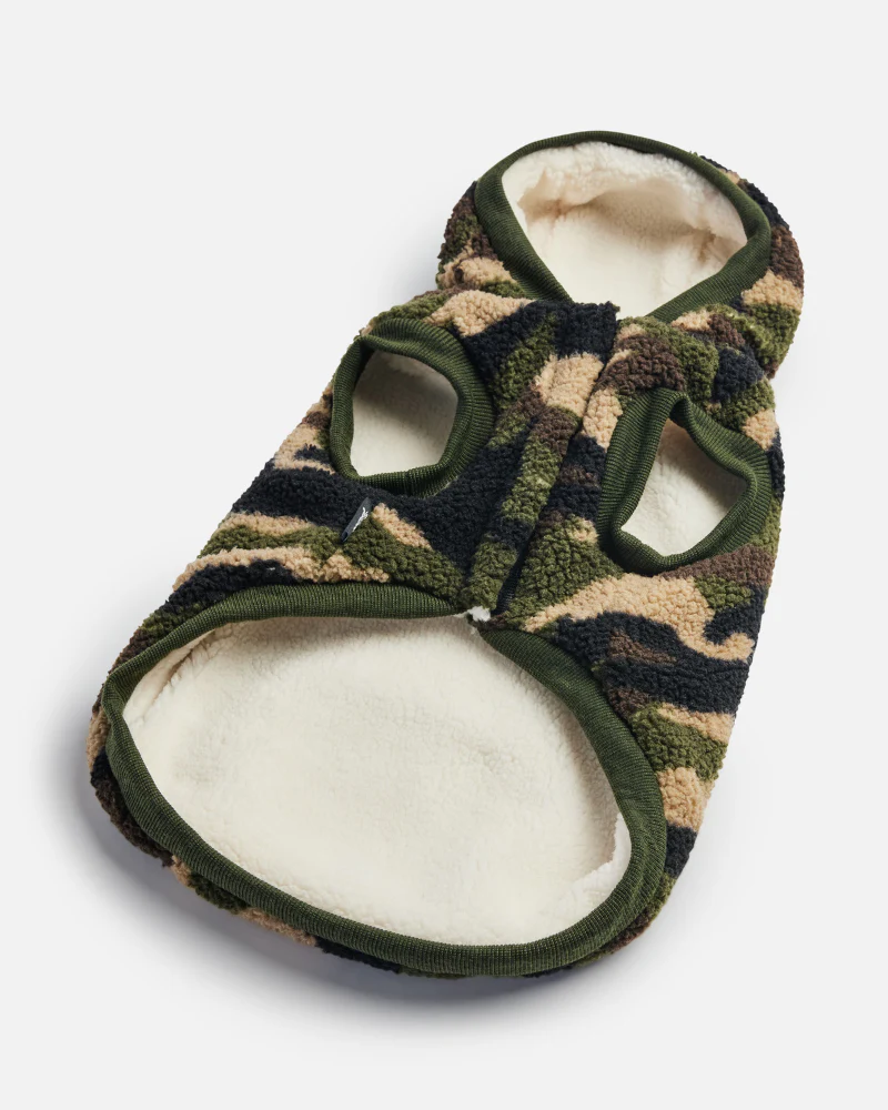 Hunter Sherpa Dog Hoodie in Camo<br>((FINAL SALE)) - Image 3
