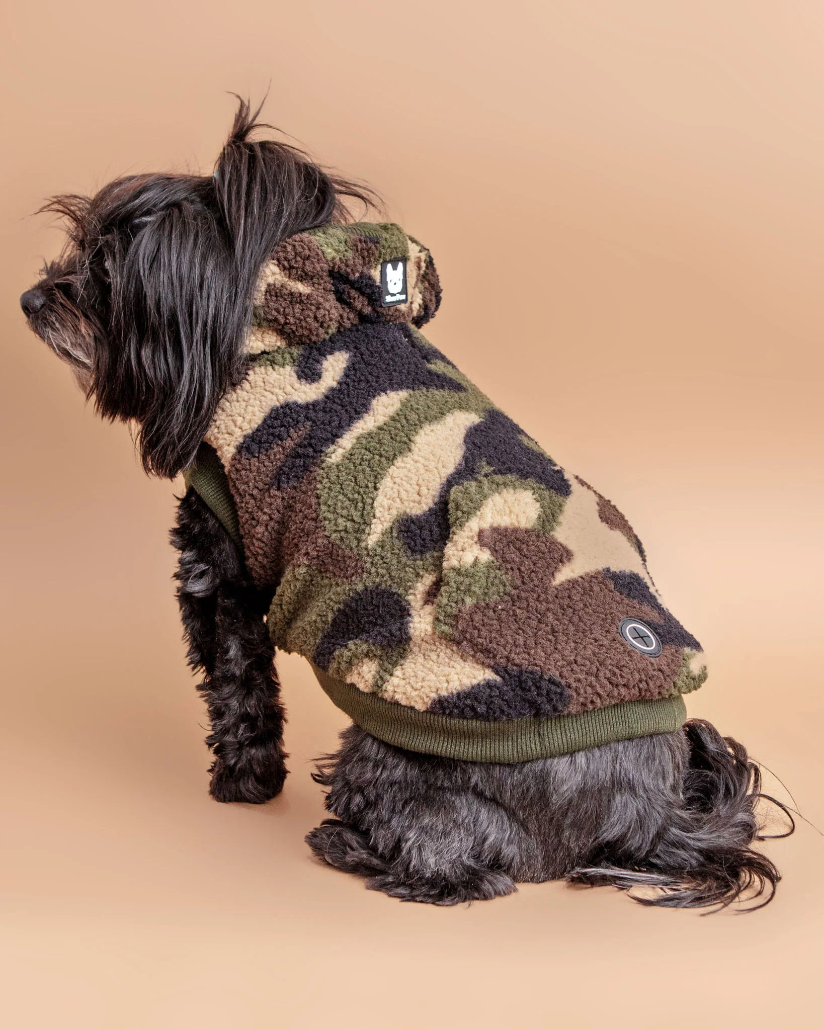 Hunter Sherpa Dog Hoodie in Camo<br>((FINAL SALE)) - Image 8