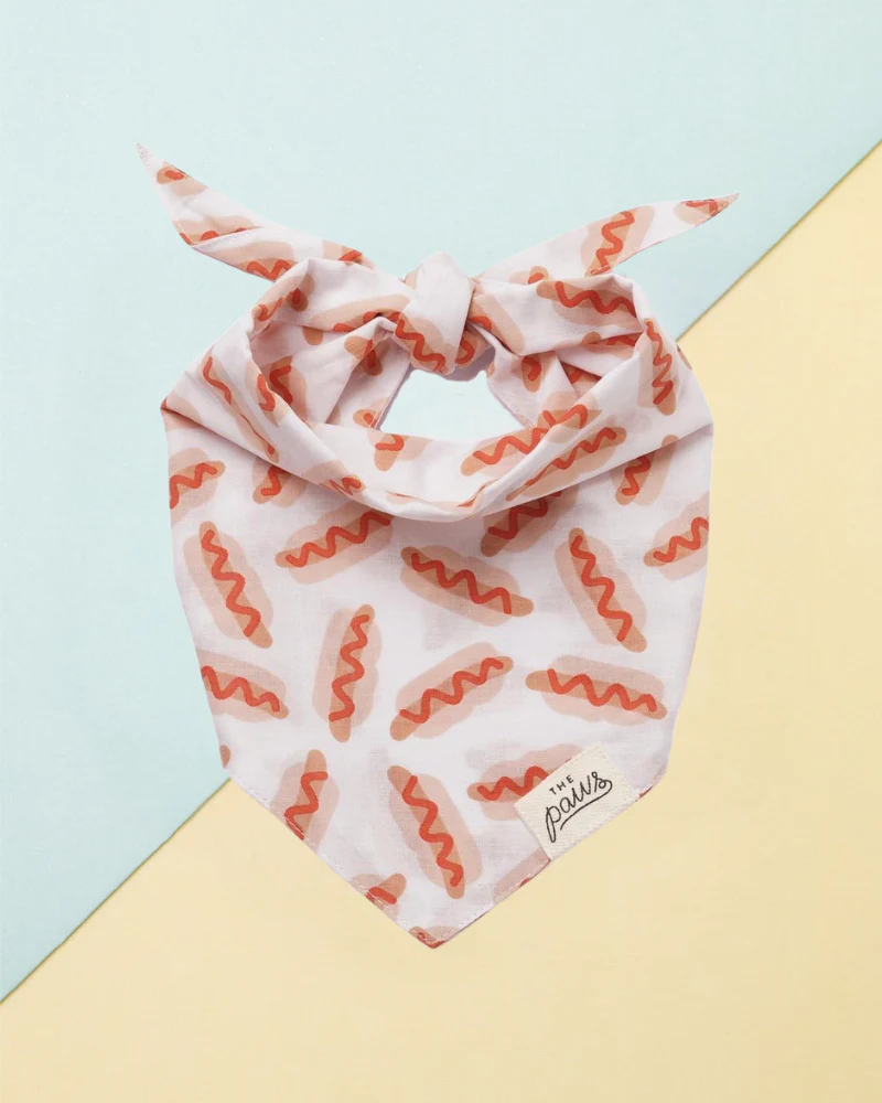 Sizzle Hot Dog Bandana (FINAL SALE)