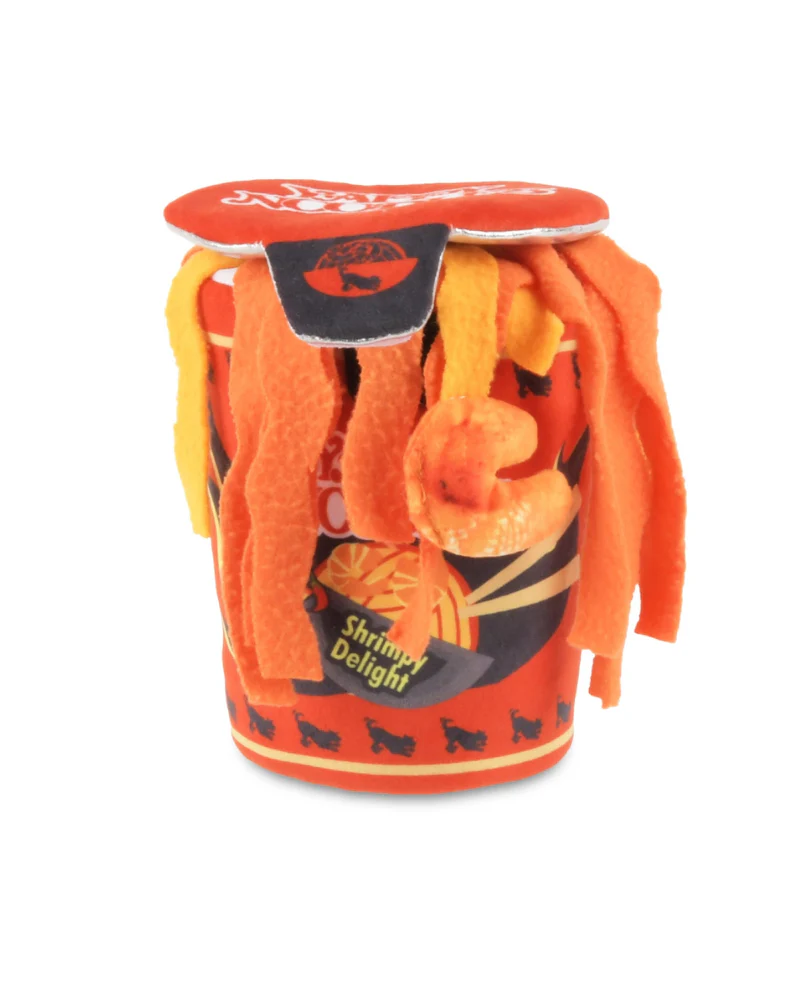 Slurp It Up Interactive Yappy Noodles Plush Dog Toy - Image 3