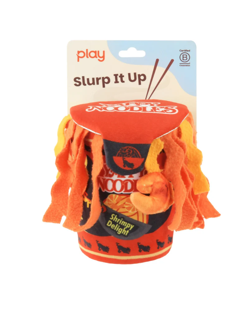 Slurp It Up Interactive Yappy Noodles Plush Dog Toy - Image 7